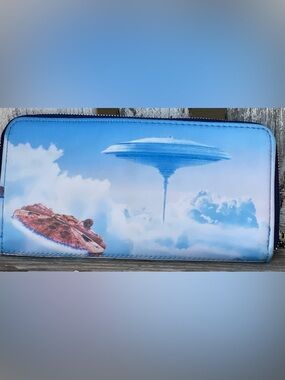 Loungefly Star Wars Cloud City Bespin Wallet Empire Strikes Back Graphic Sci-Fi